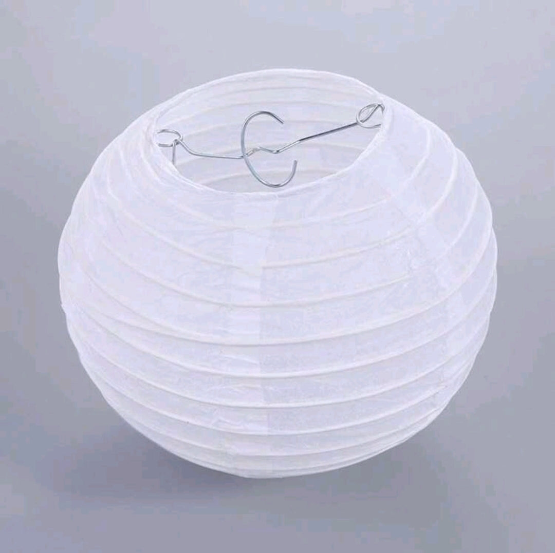 White Paper Chinese Lantern 20cm