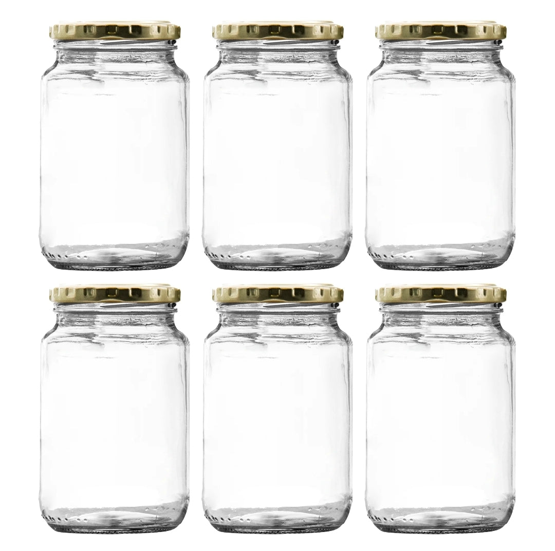 Consol 375ml Glass Honey Jar 6pack 27431