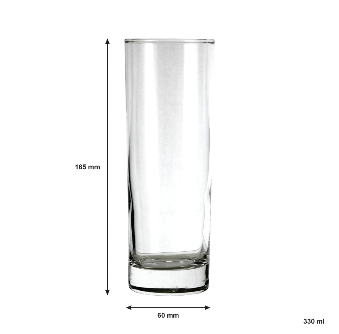 Consol Zombie Glass Tumbler 6pack 330ml 21794