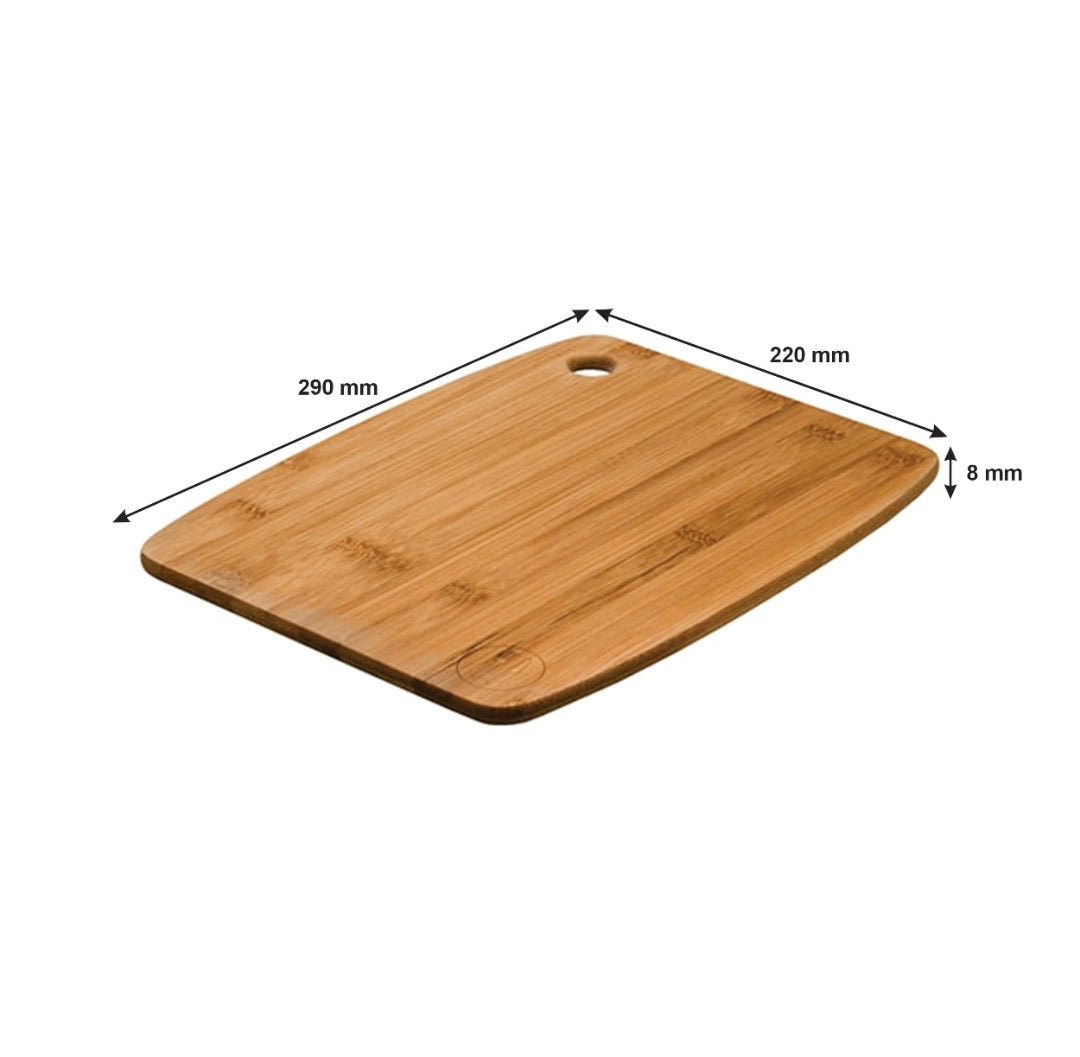 Regent Bamboo Serving Platter Prep Board 290x220x8mm 30963