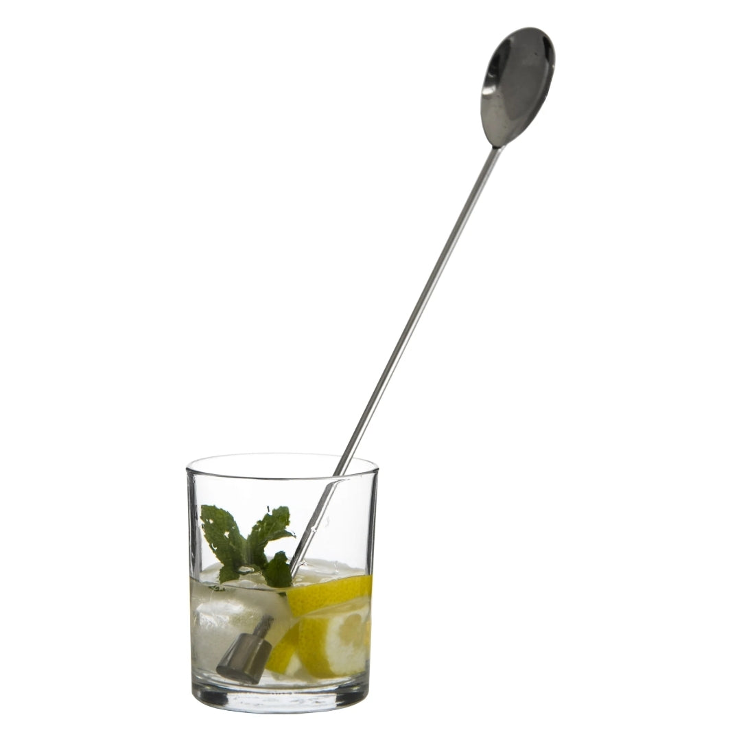 Bar Butler Swizzle Soda Spoon Stainless Steel 280x32x16mm 73122