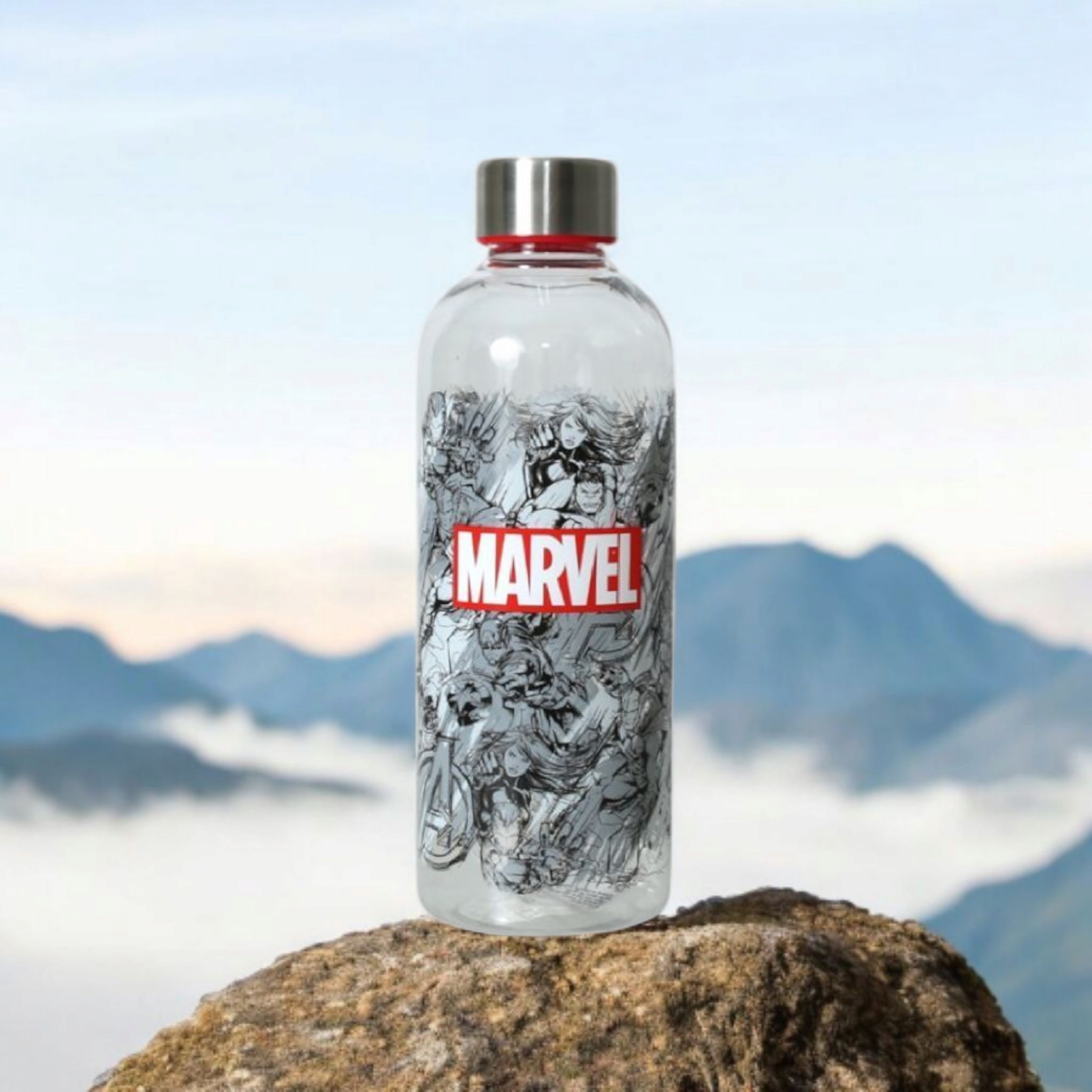 850ml Disney Marvel Pattern Hydro Tritan Sports Water Bottle