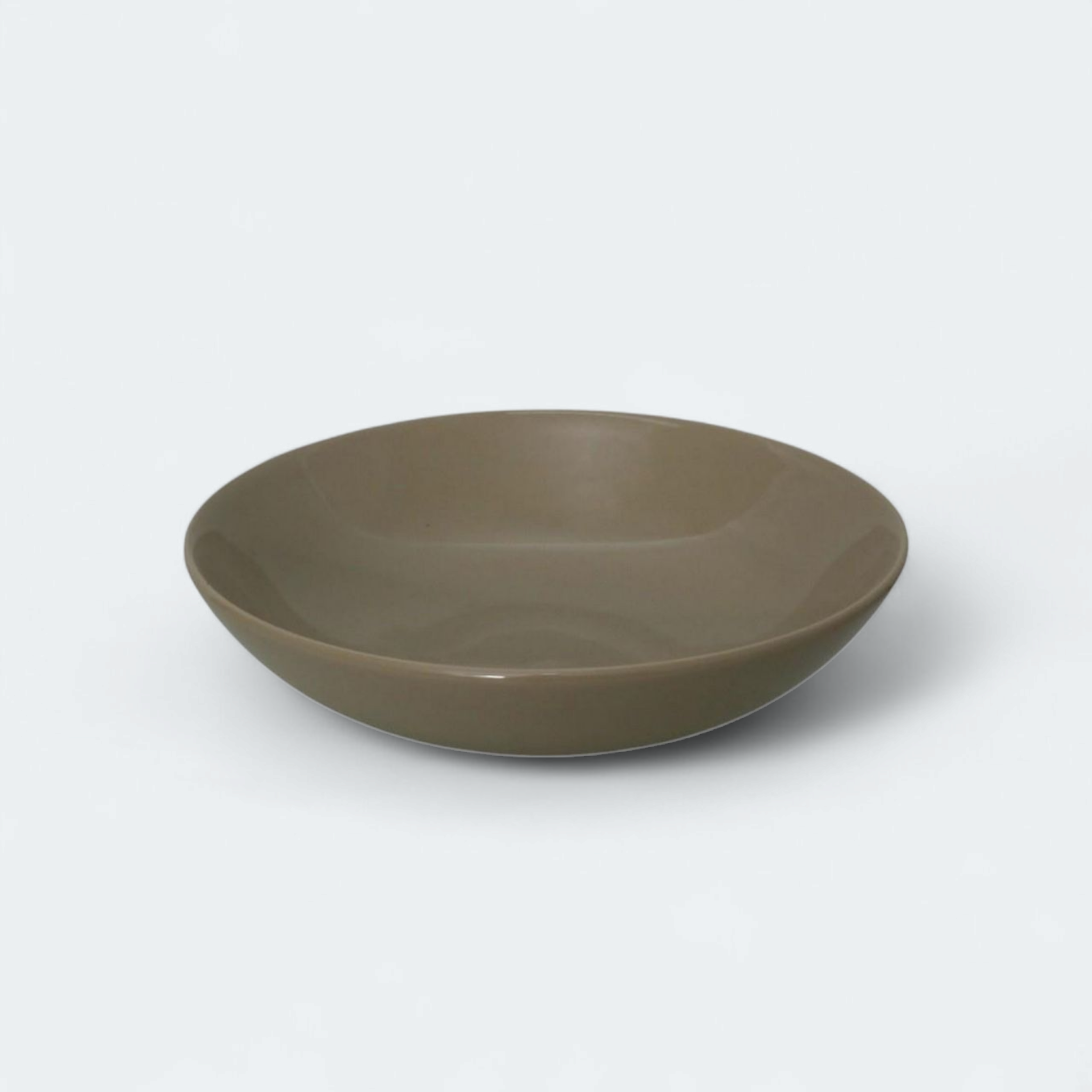 Ceramic Bowl 20.5x5.5cm Brown