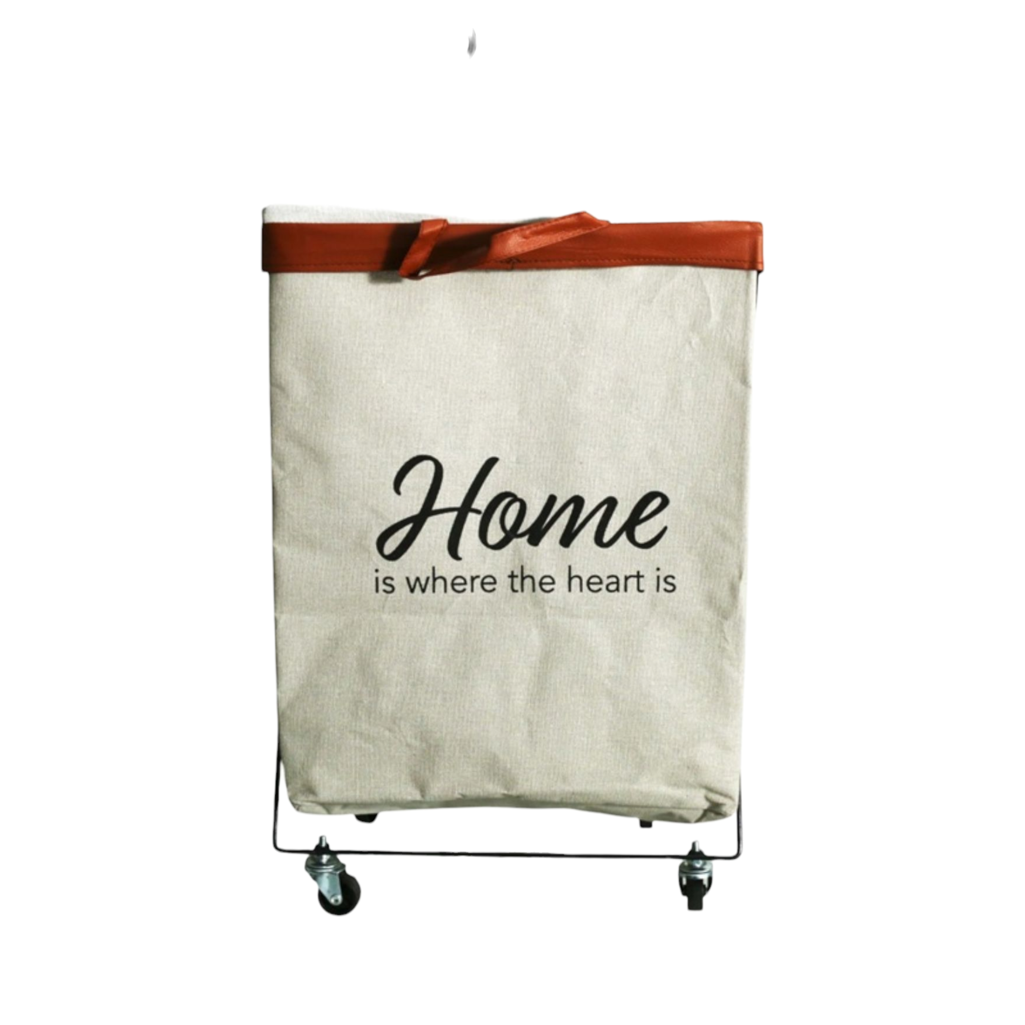 Foldicart Laundry Bin Basket with Wheels