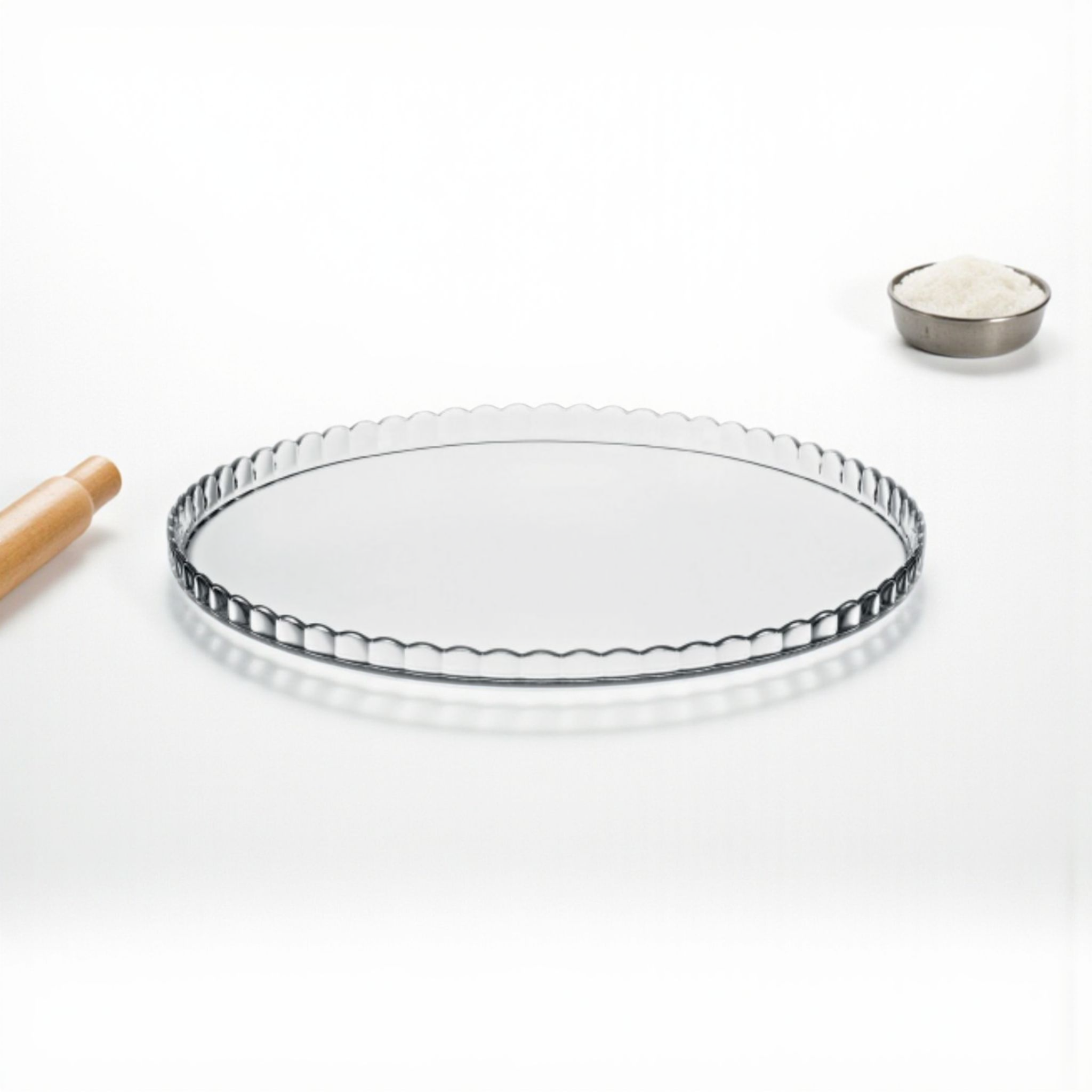 Pasabahce Patisserie Cake Platter 32cm Serving Tray 23094