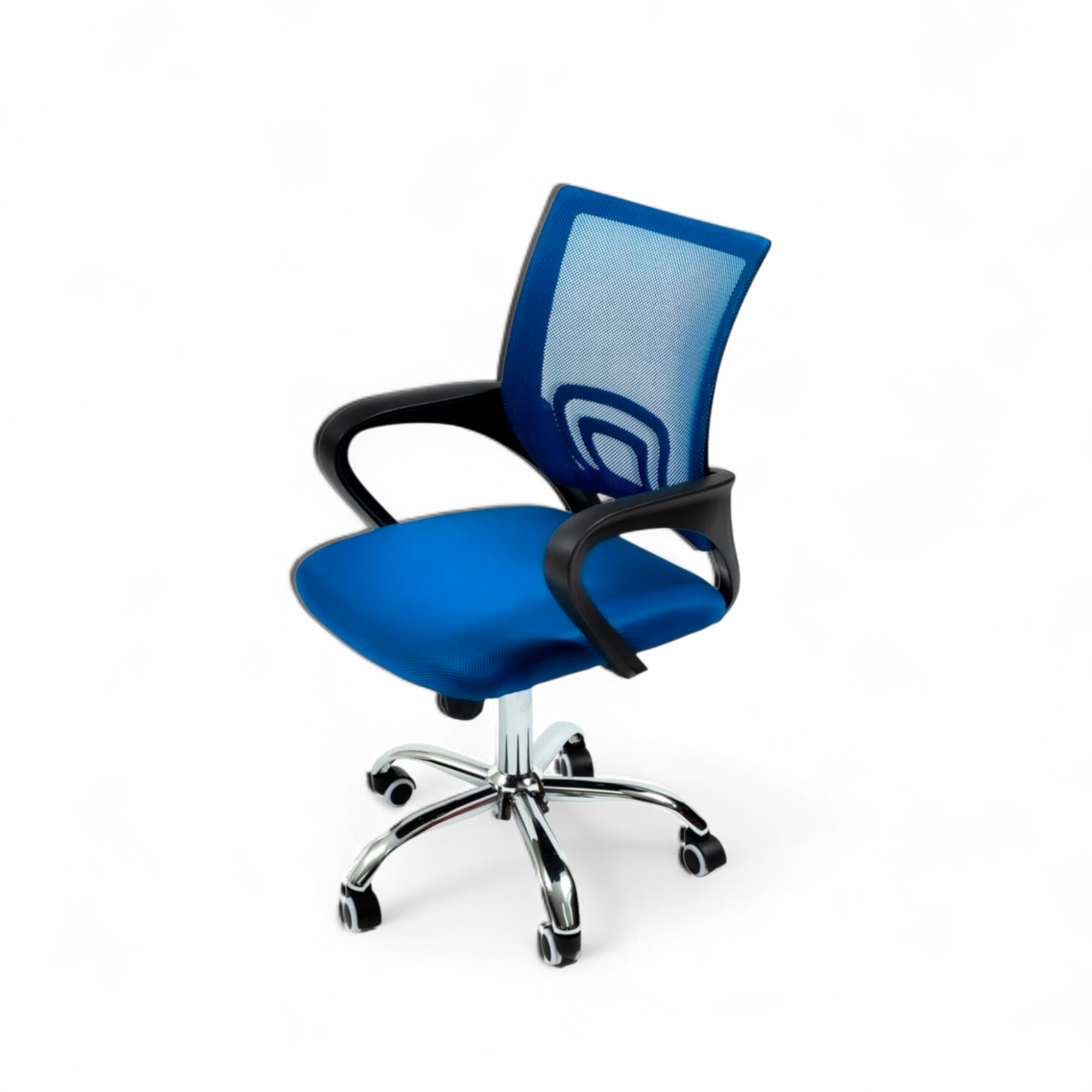 Zippy Swivel & Tilt Office Chair - Mid Mesh Back with Chrome Base