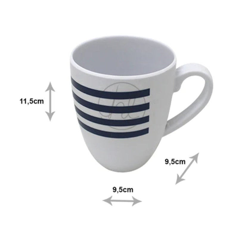 Home Classix Melamine Mug 11cm Nautical 57529