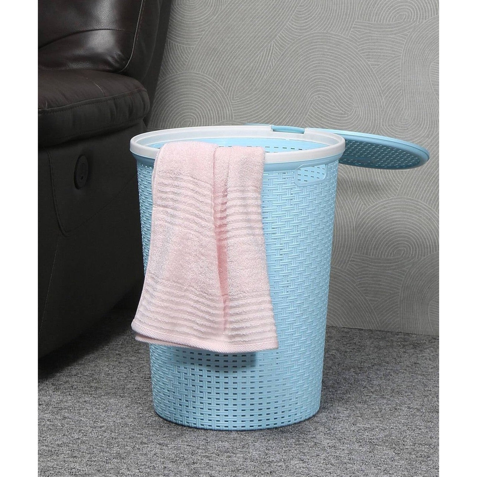 Laundry Basket 27cm Hollow Round 428