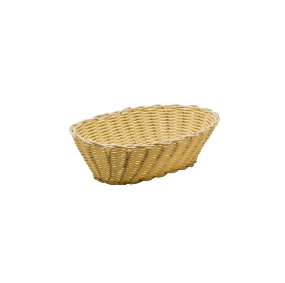 Regent Woven Serving Basket Oval Hollow Cord PP Plastic 30483