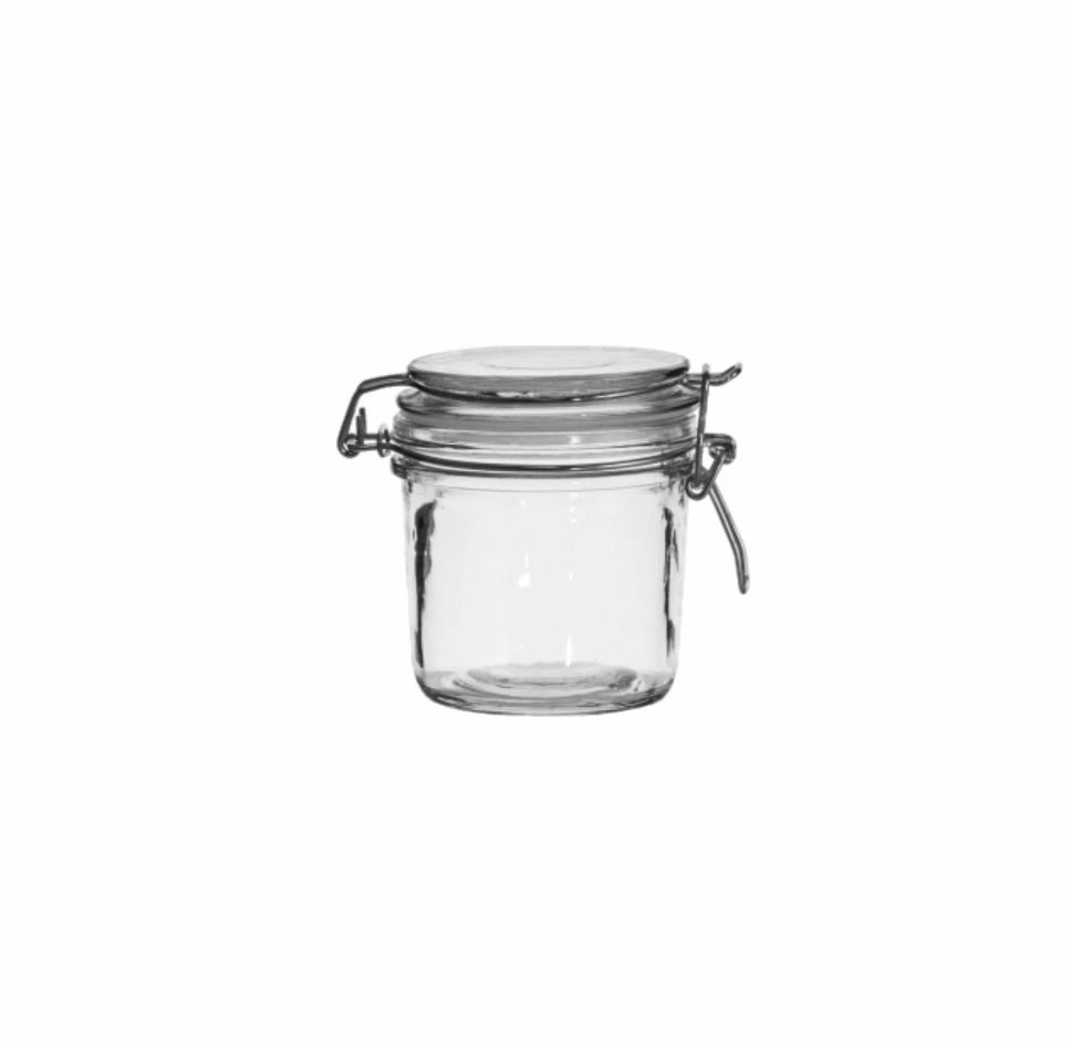 Regent Hermetic Glass Canister 350ml with Clip and Seal 27639