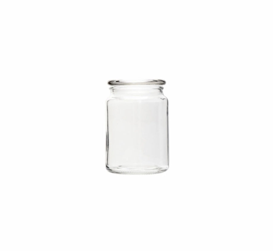 Regent Glass Roud Jar 550ml with Glass Lid 26112