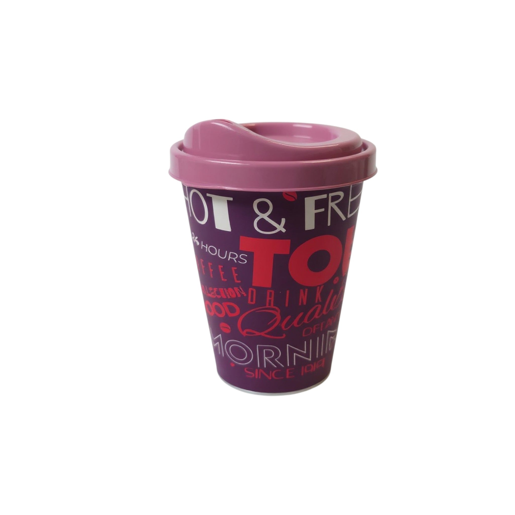 Resuable Coffee Cup 400ml Plastic AP-9122