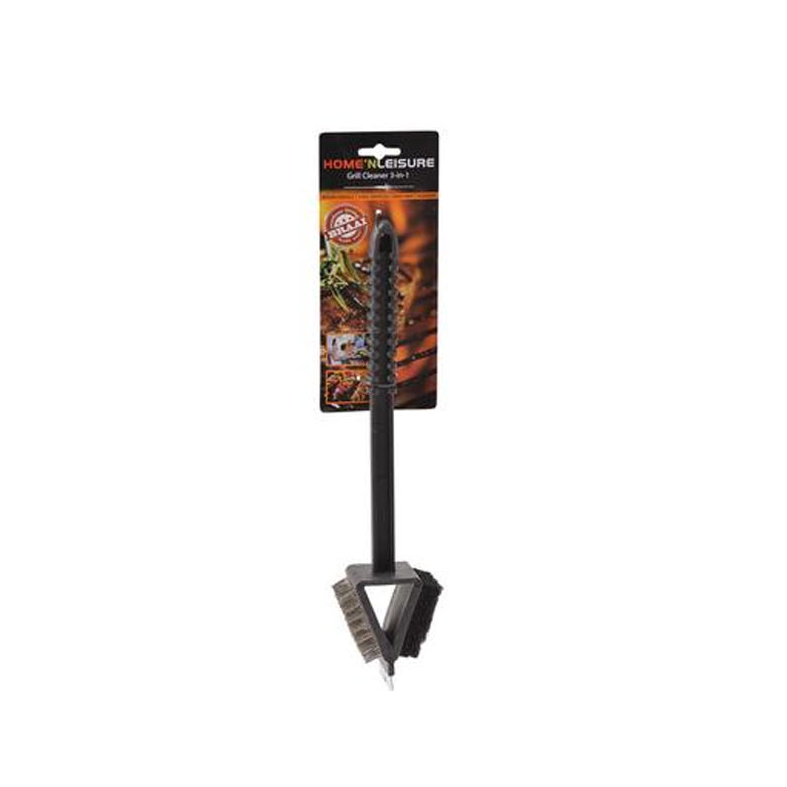 Home n Leisure BBQ Grill Cleaner 37cm 3-in-1