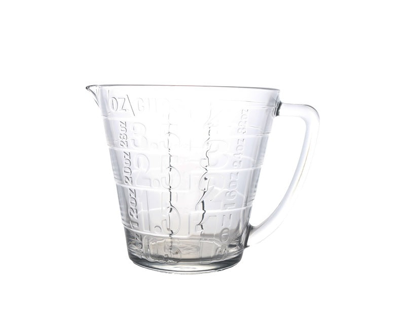 Pasabahce Measuring Jug 1L Glass with Embossed Measurements 23273