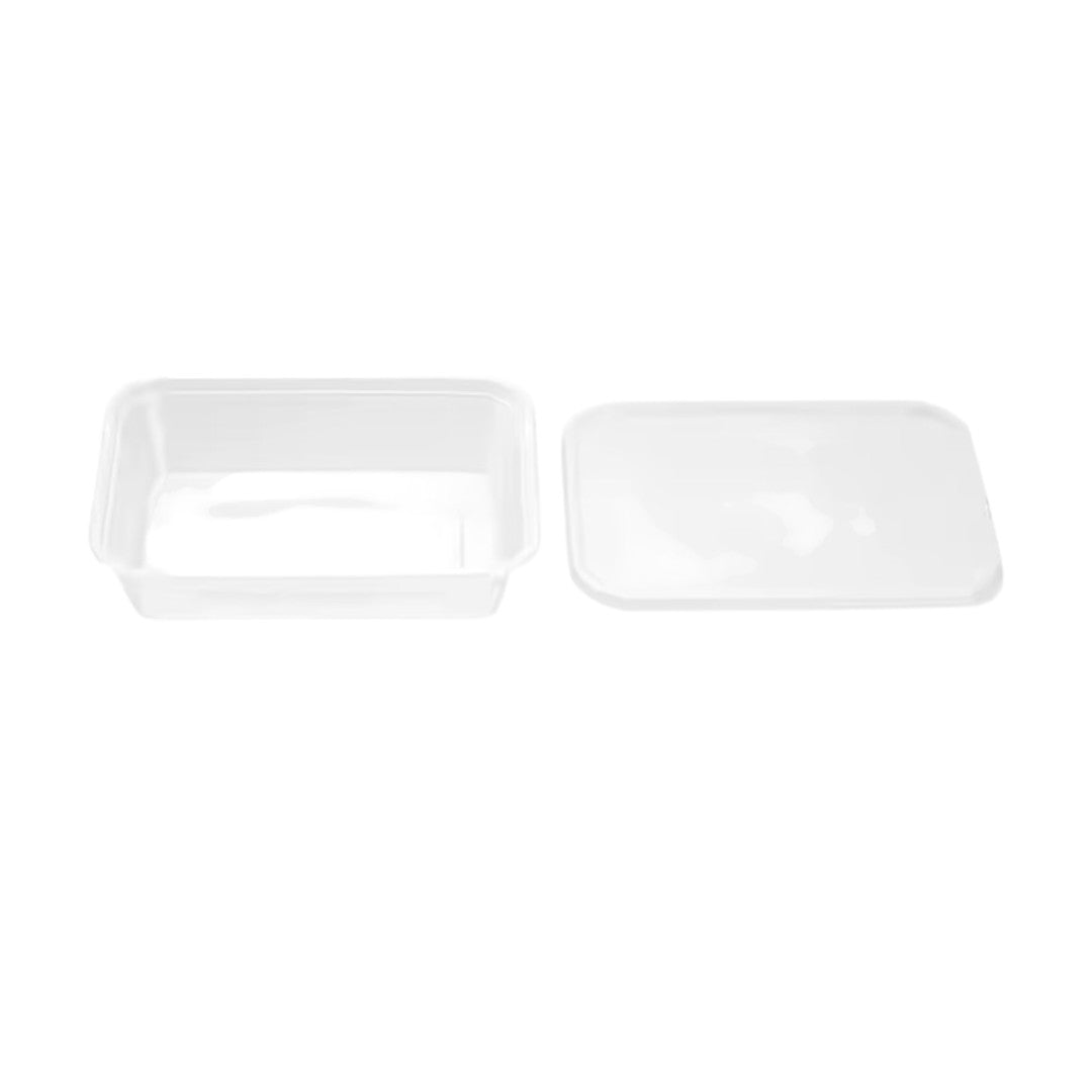 Disposable PP Takeaway Food Container Rectangular with Lid 10pack