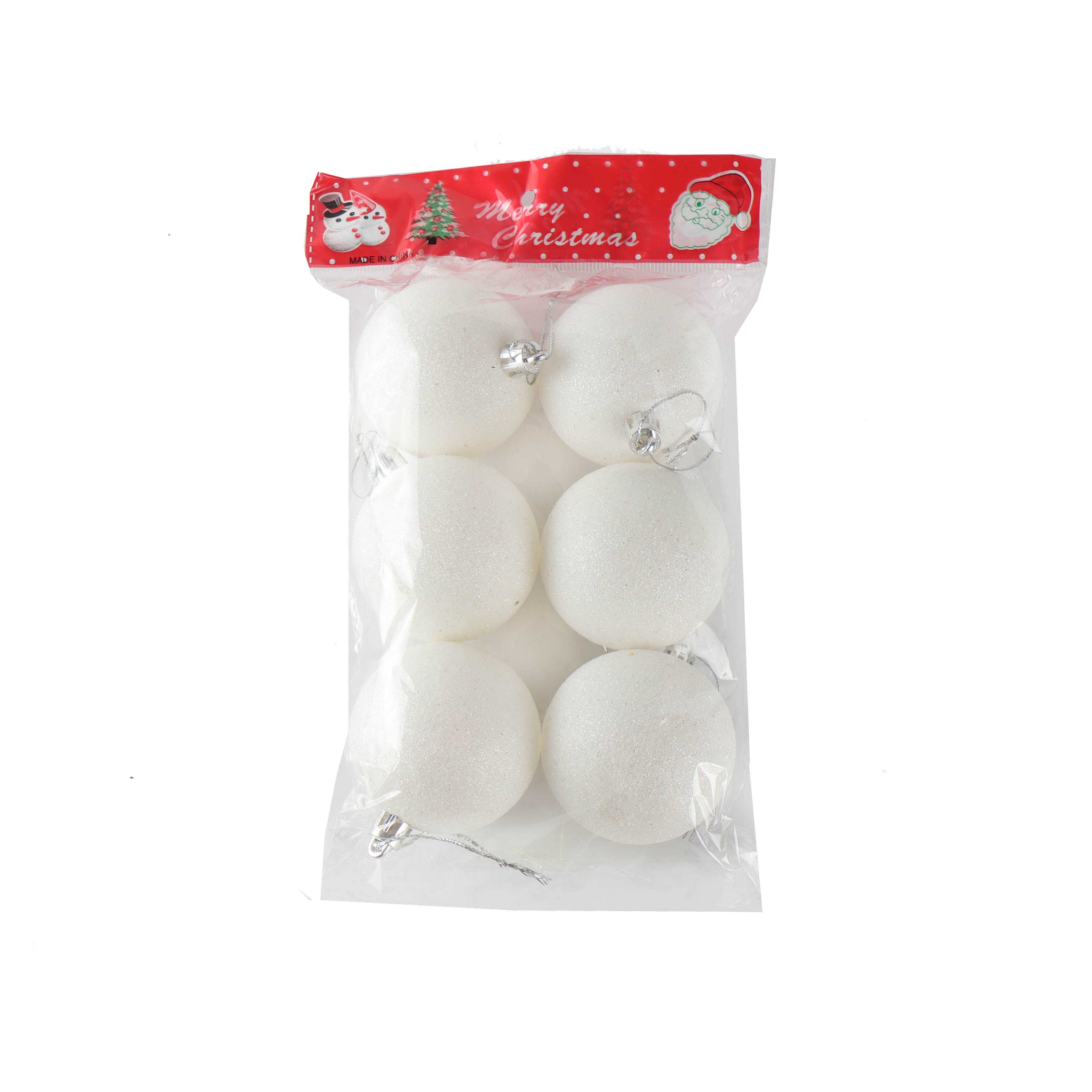 Decorative Pearl Balls 6cm 6pack