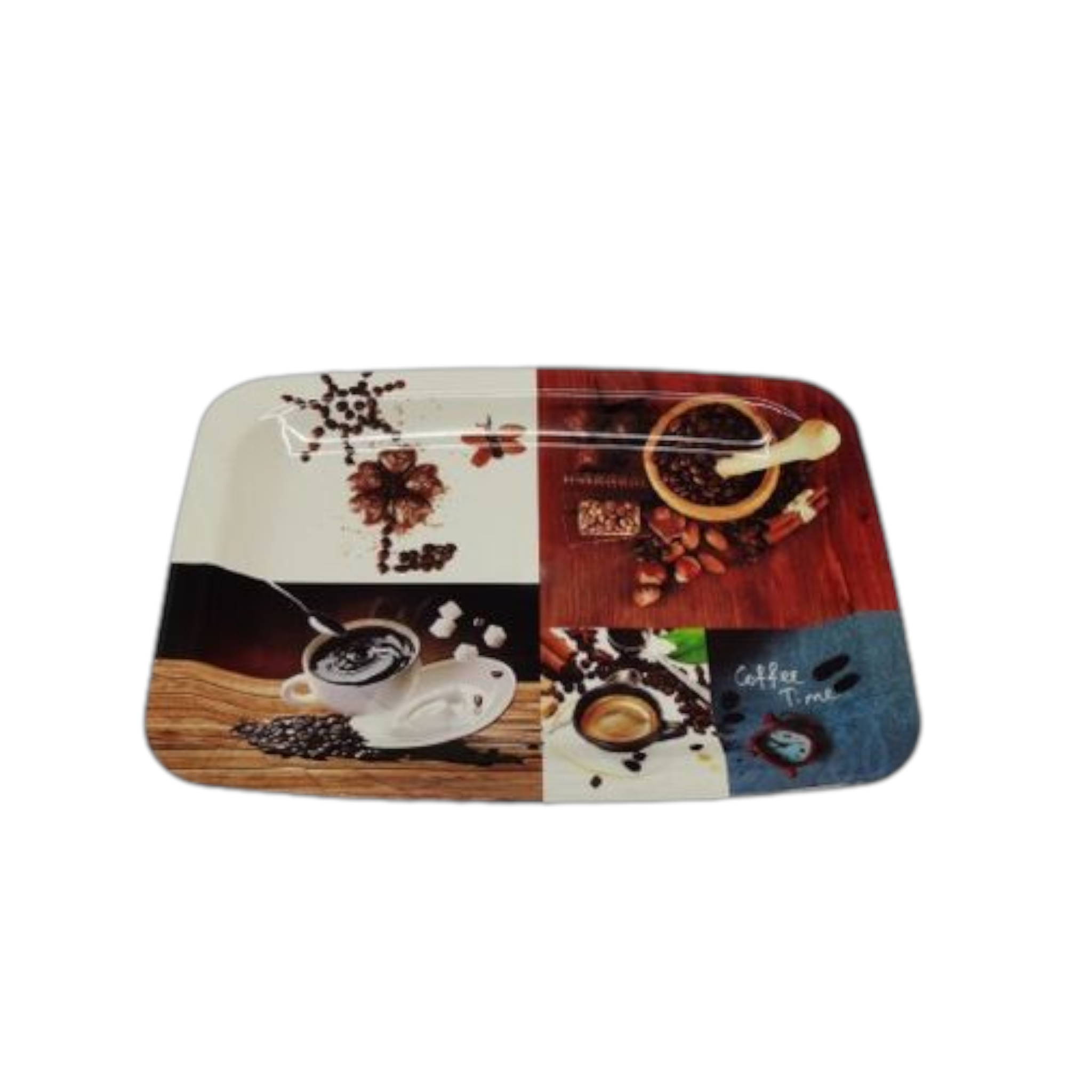 Coffee Theme Serving Tray 41x28cm