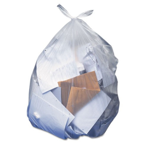 Refuse Bags Clear 95x105cm 50microns 20pack