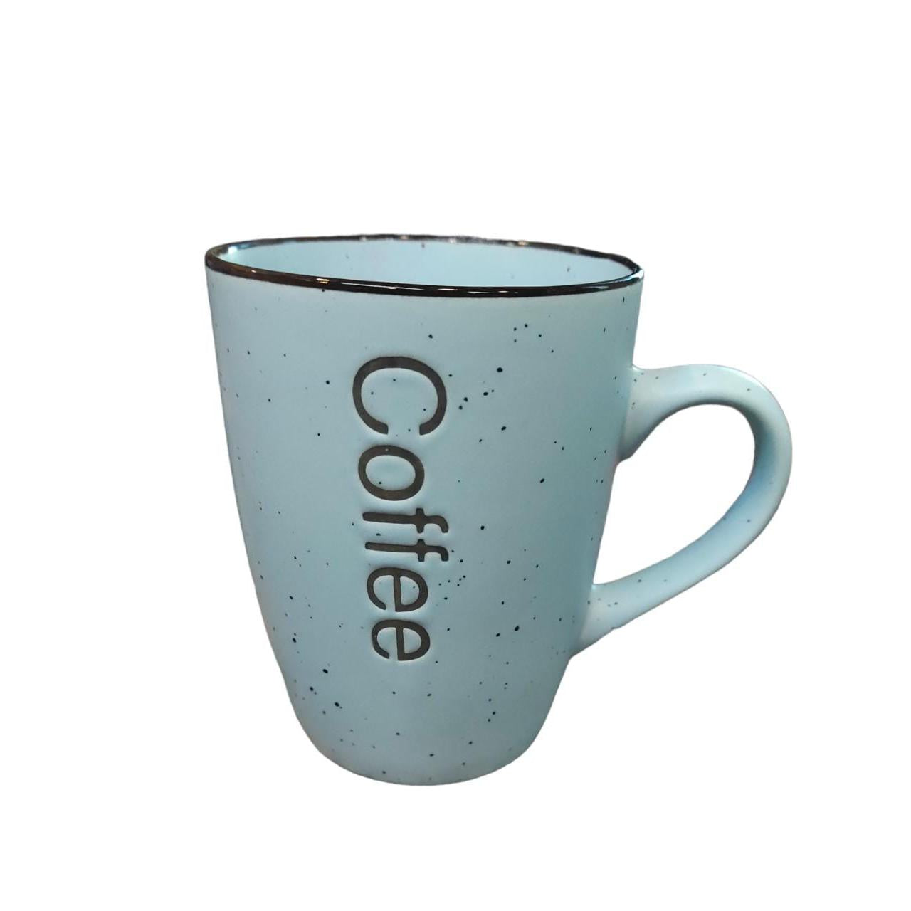 Vintage Ceramic Coffee Mug Slogan 320ml 35180