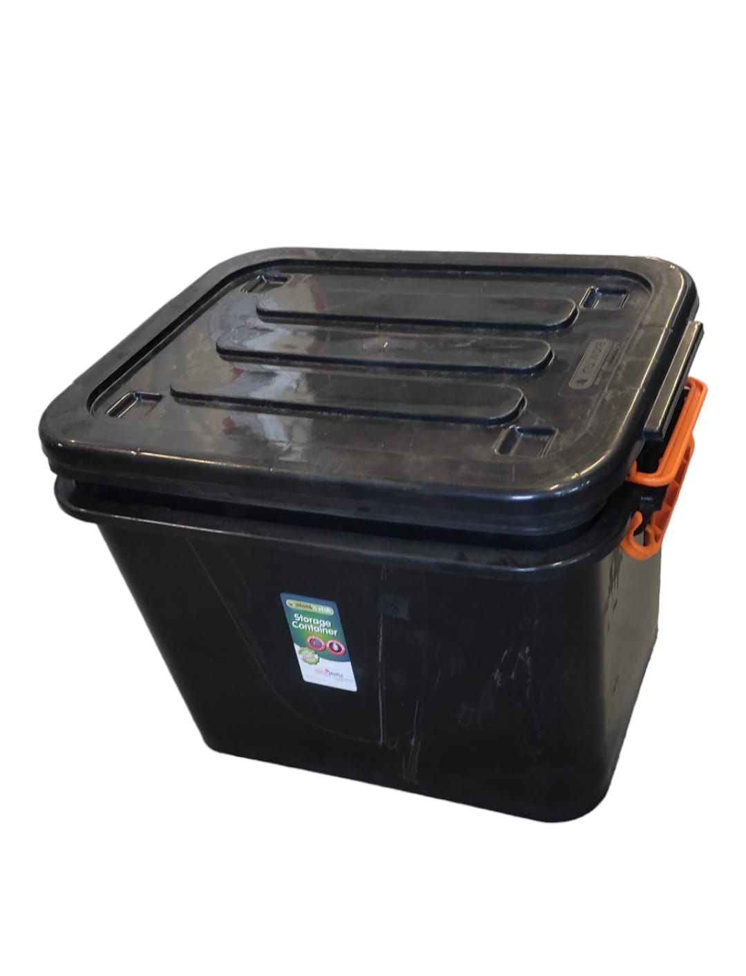Nu Ware Plastic Storage Box Combo-1 15L-30L-45L 3pc Set