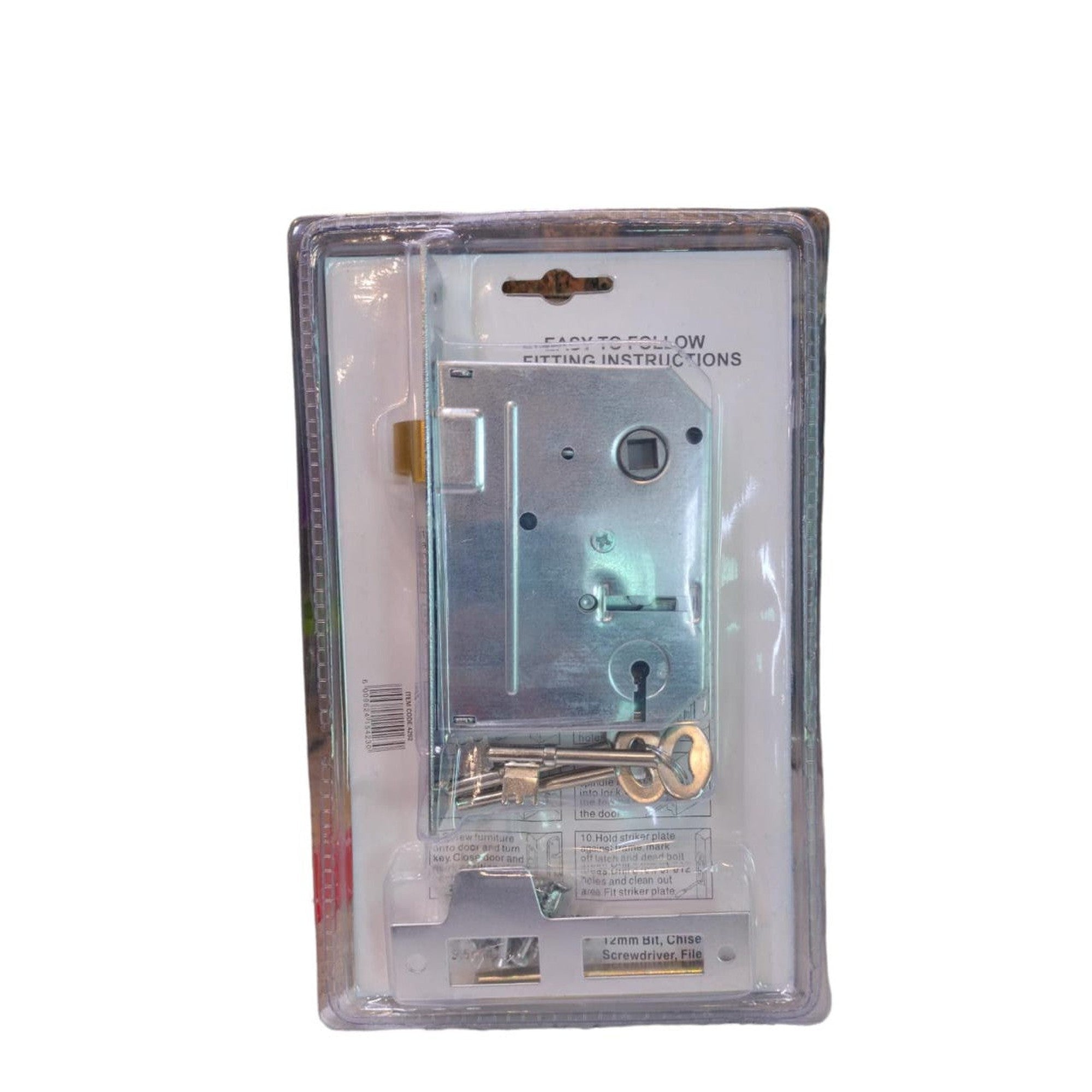 Boston Mortice Lock Chrome 2L3K-4292