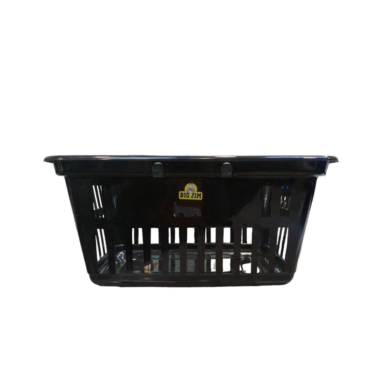 Big Jim Plastic Shopping Basket Medium Size with Carry Handle