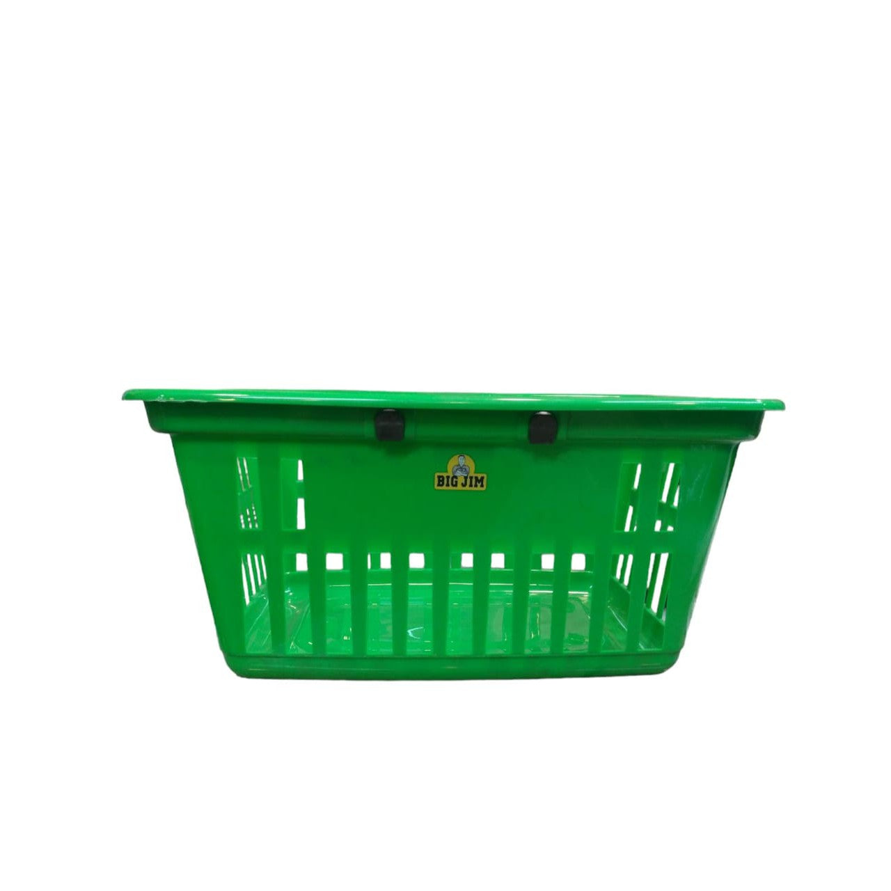 Big Jim Plastic Shopping Basket Medium Size with Carry Handle