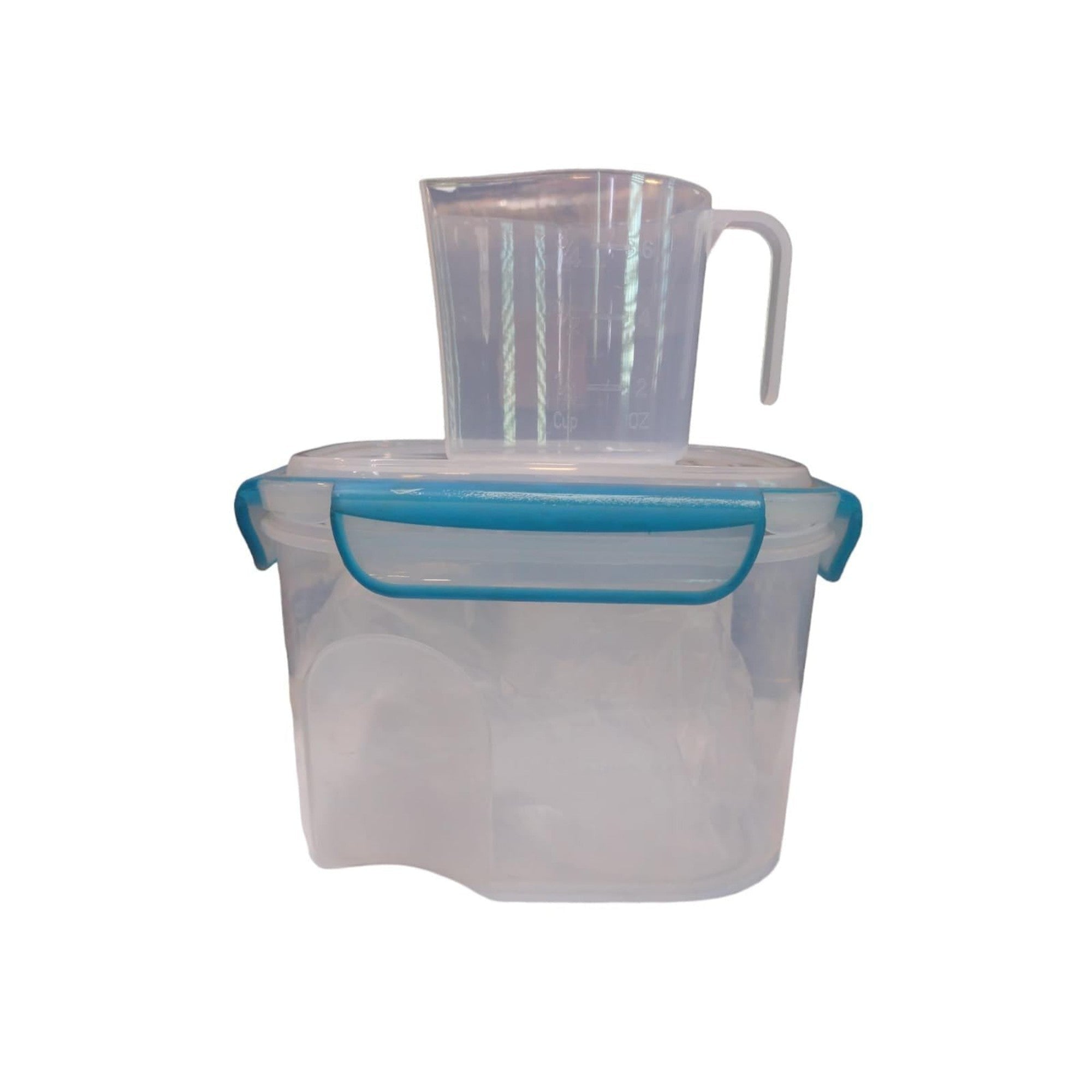 Baking Container with Measuring Cup Plastic 1.56L