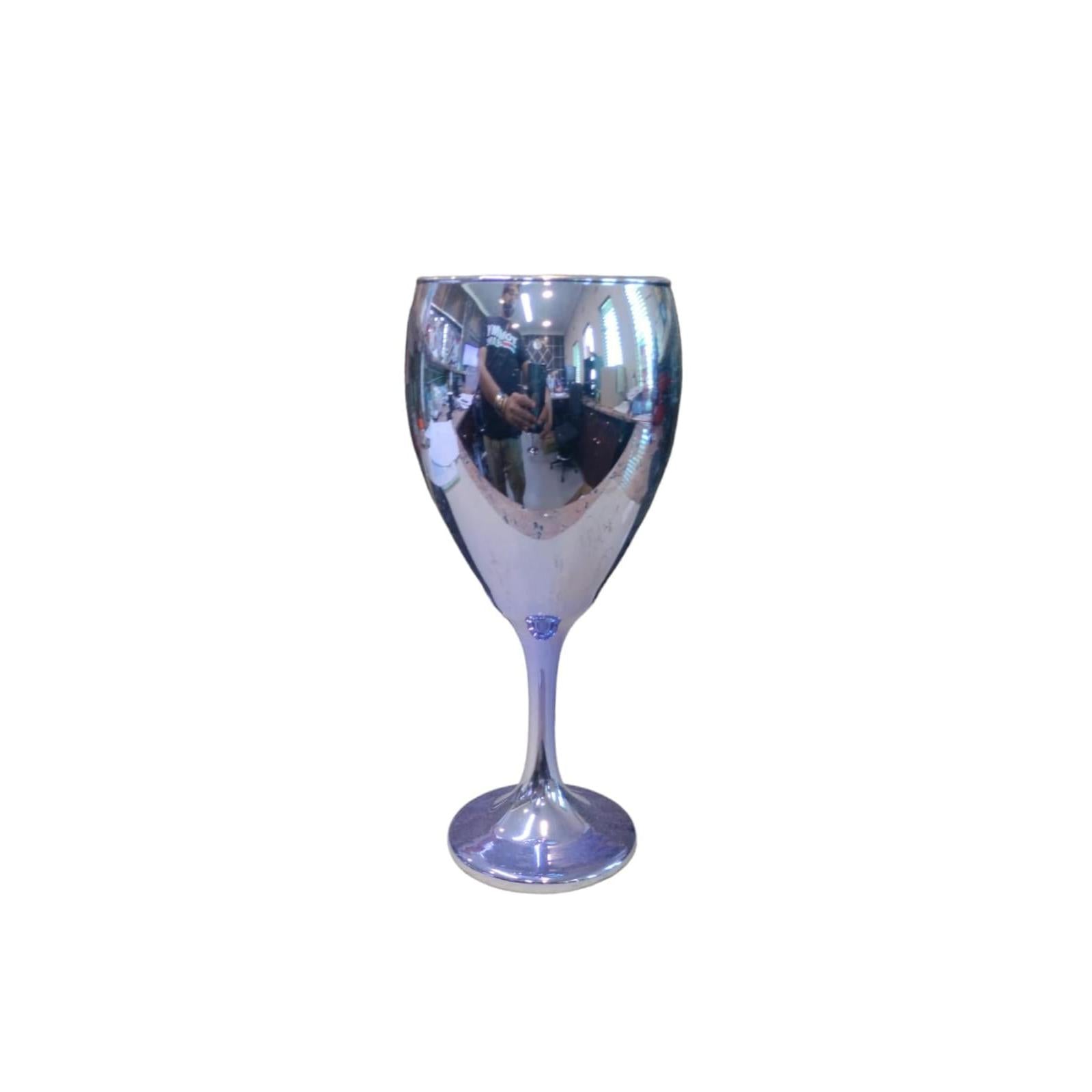 Glass Tumbler Wine Glass Red 19x7.5cm XGL2577