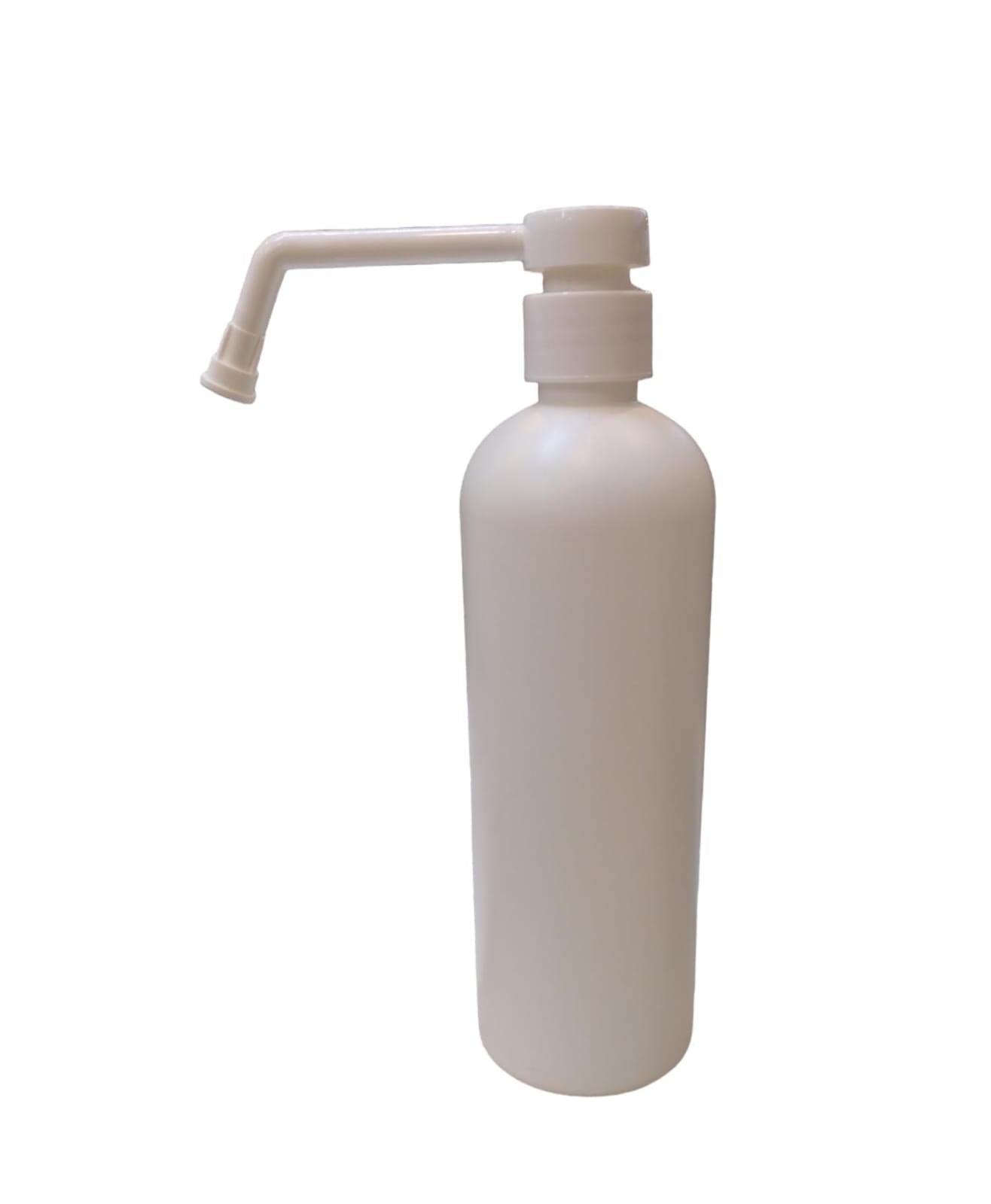 500ml HDPE Boston Bottle with Long Nose Pump Lid