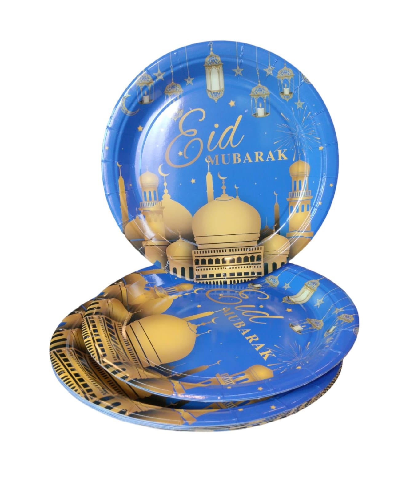 Eid Disposable Paper Tableware 10pack