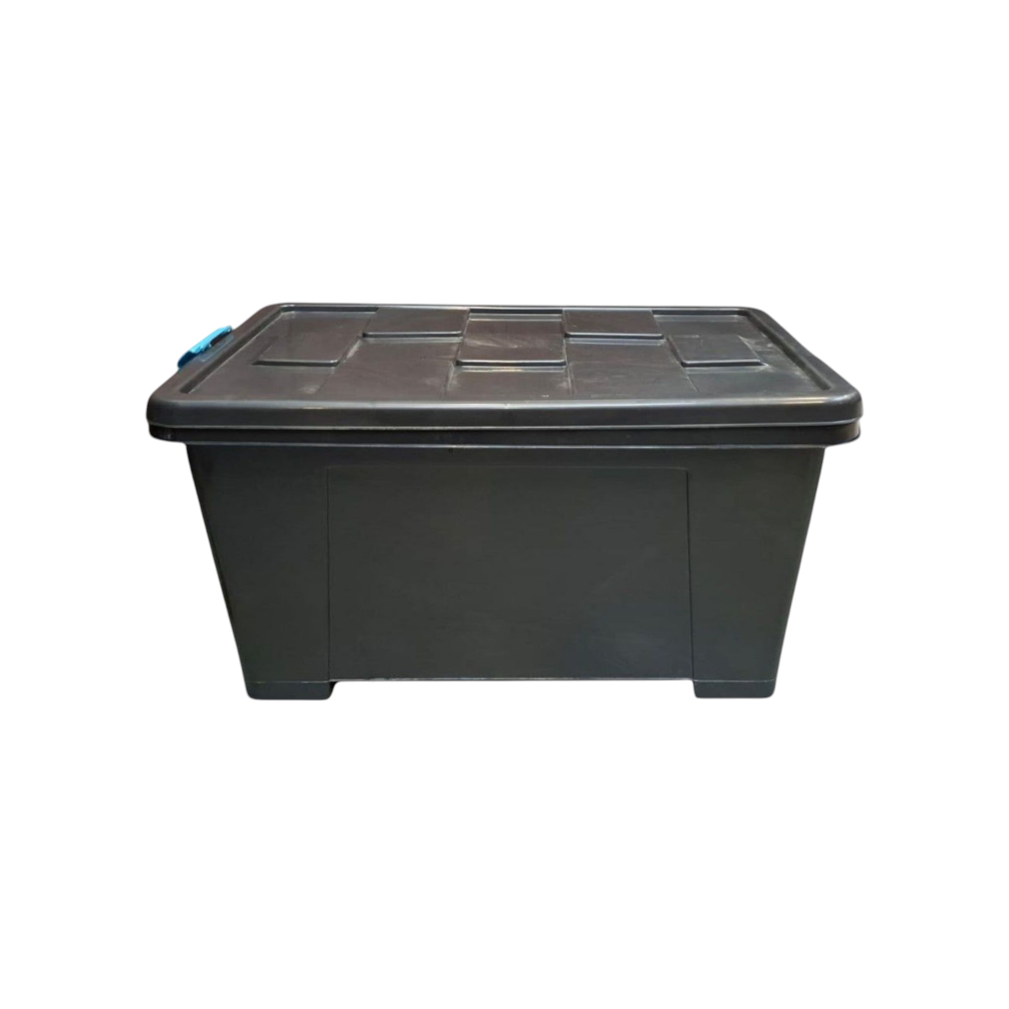 Nu Ware 50L Storage Utility Container Black with Clip Lid