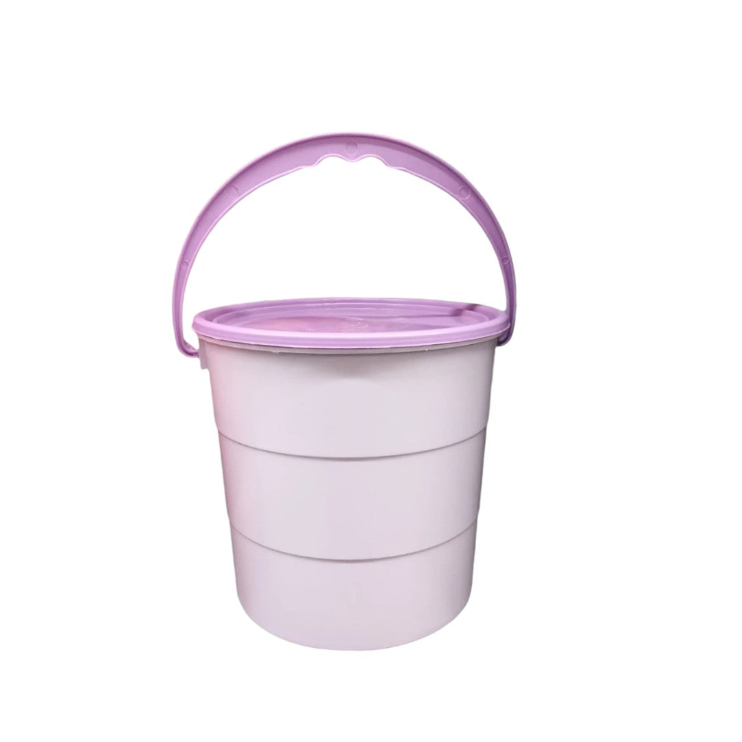 10L Bucket with Lid Labeled