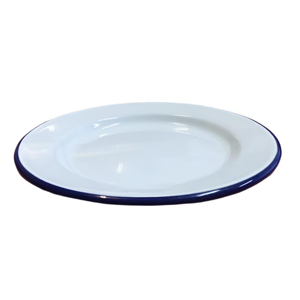 Enamel Dinner Plate 20cm 1pc