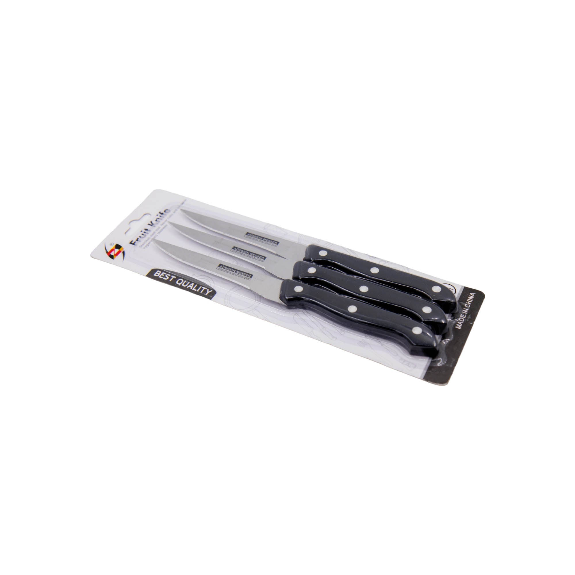 Stainless Steel Kitchen Knife 3pc Set