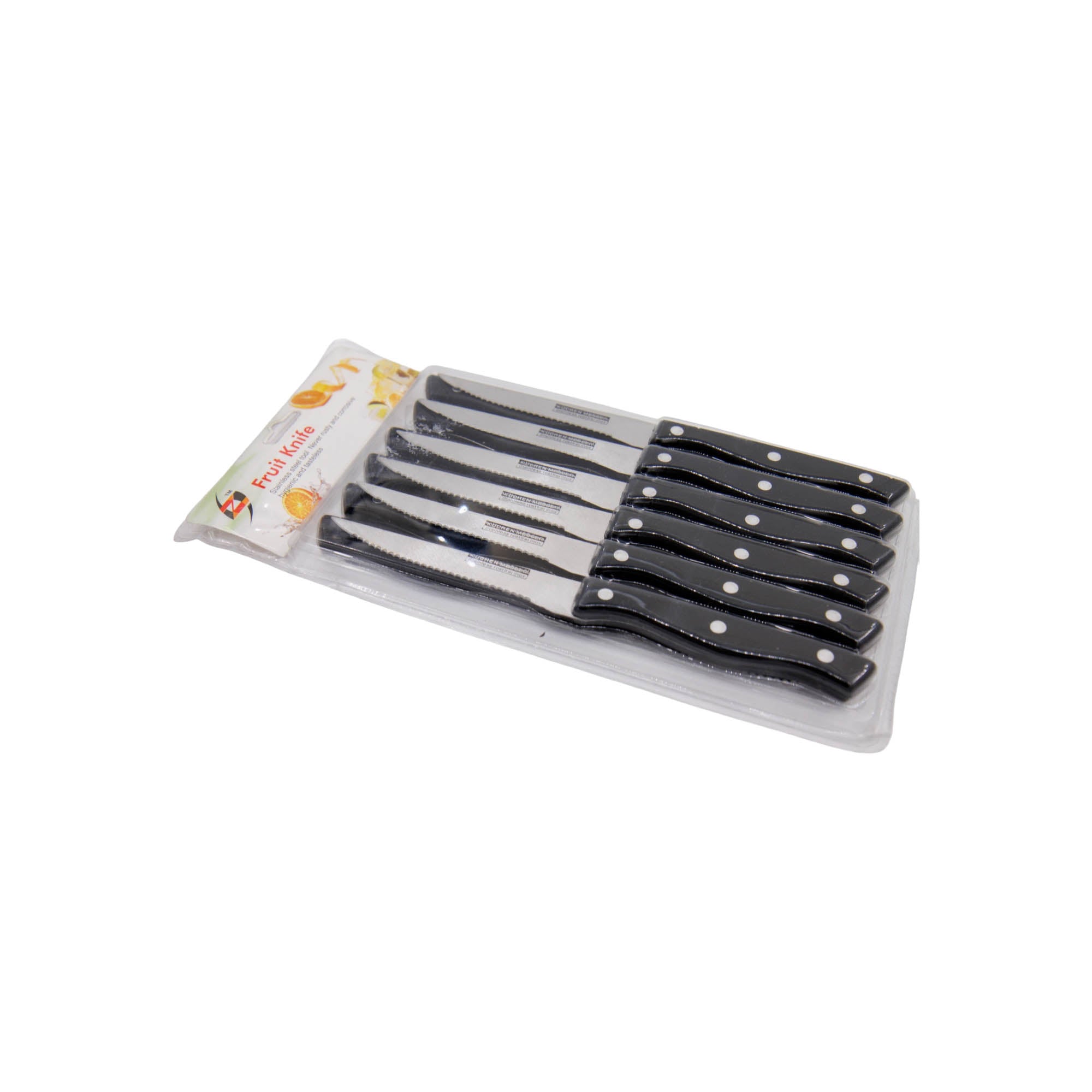 Stainless Steel Kitchen Knives 12pc Set