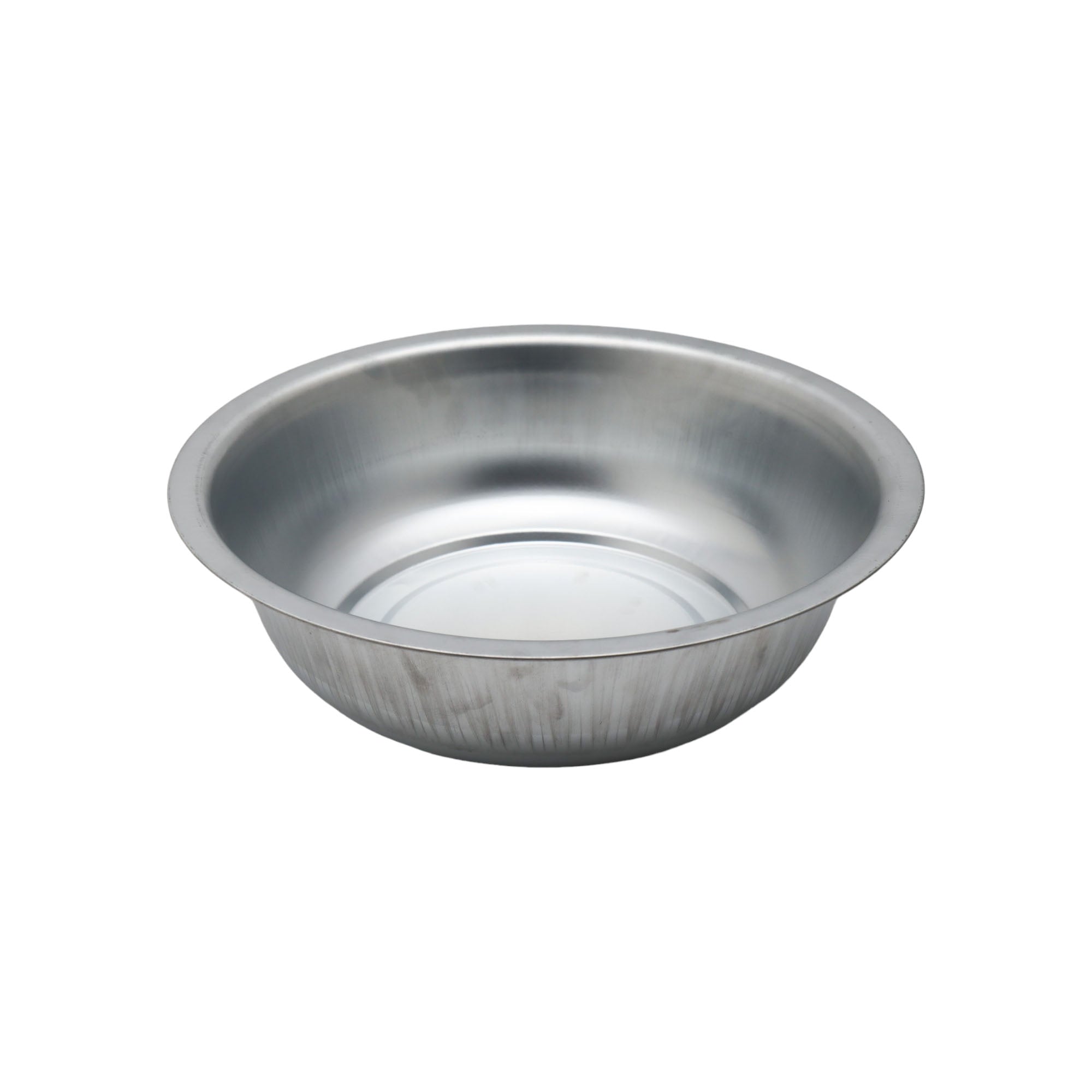 Stainless Steel Metal Silver Bowl 36cm - Light Duty