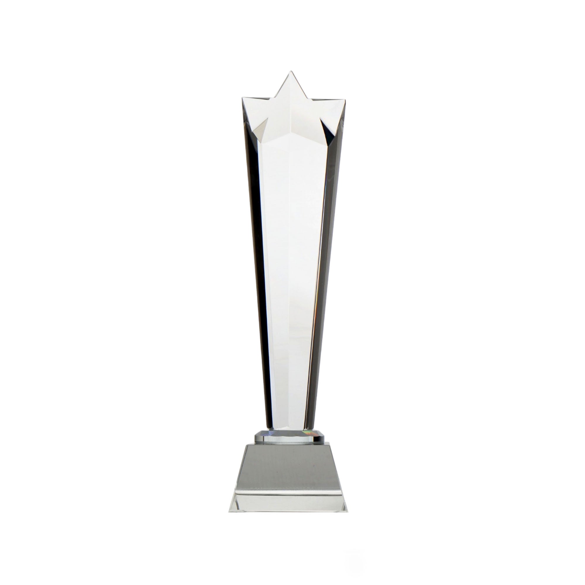 Glass Trophy Star 27cm DL-002