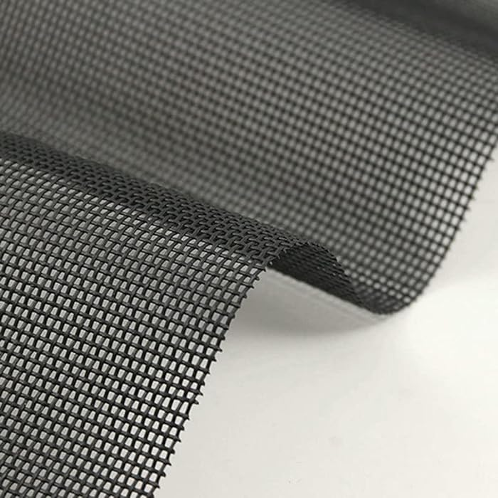 PVC Mesh Table Cover Black 170gsm 1.5mx1m Sheeting Per  metre