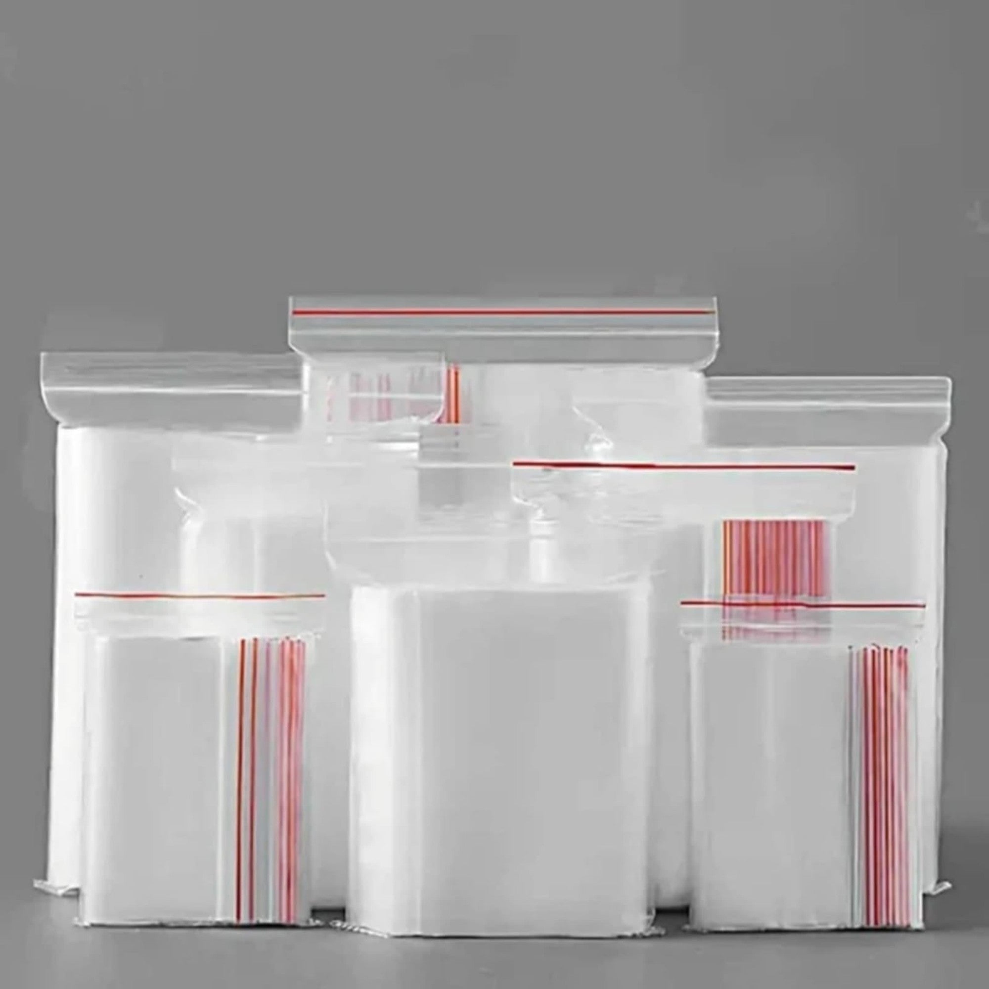 Zip Lock Bags Resealable 10x15cm 40mic 100pack