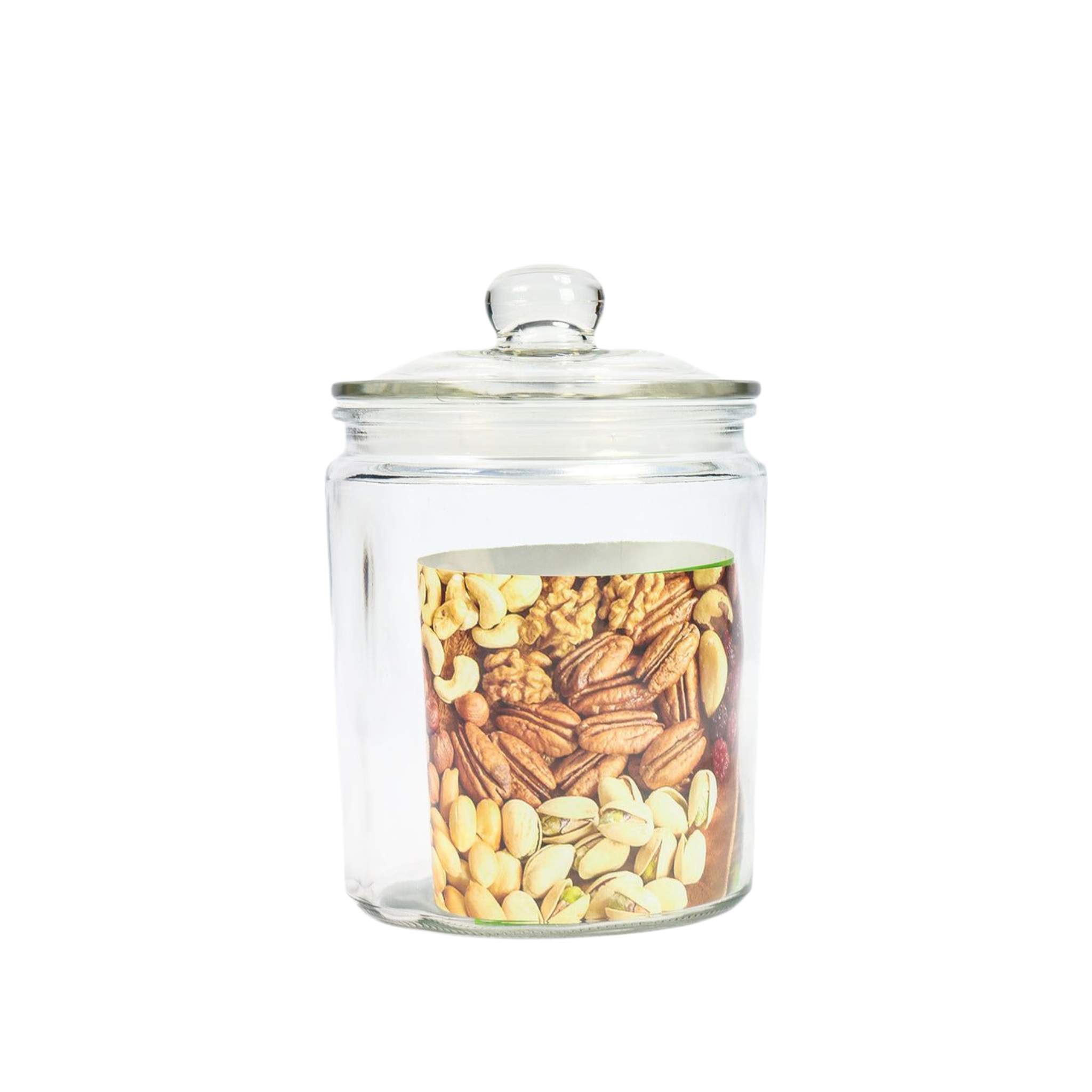 Glass Canister Cookie Jar 14.5x21.5cm