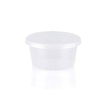 70ml Disposable Sauce Container Tub with Lid 10pack