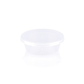 35ml Disposable Sauce Container Tub with Lid 10pack