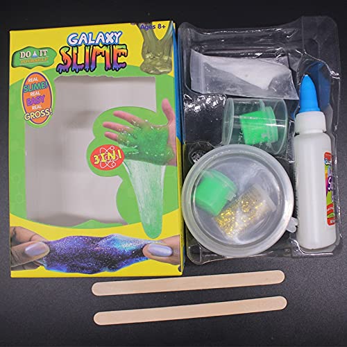 Galaxy Glitter Slime Making Kit for Kids