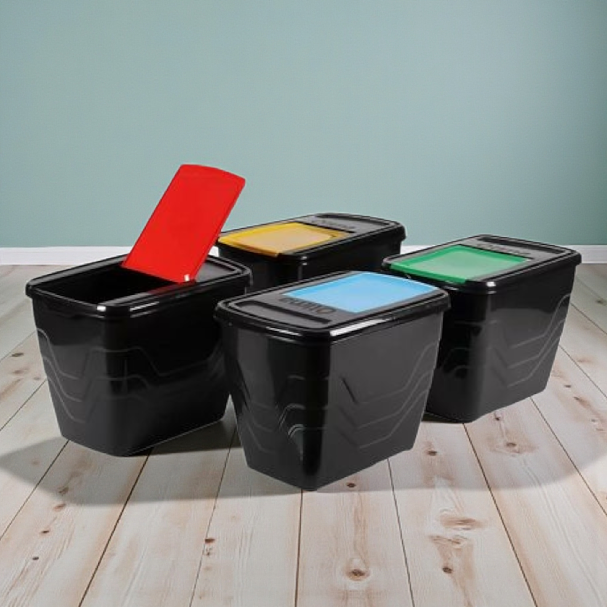 Otima 40L Storage Box - Multi Purpose Utility Container with Flip Lid