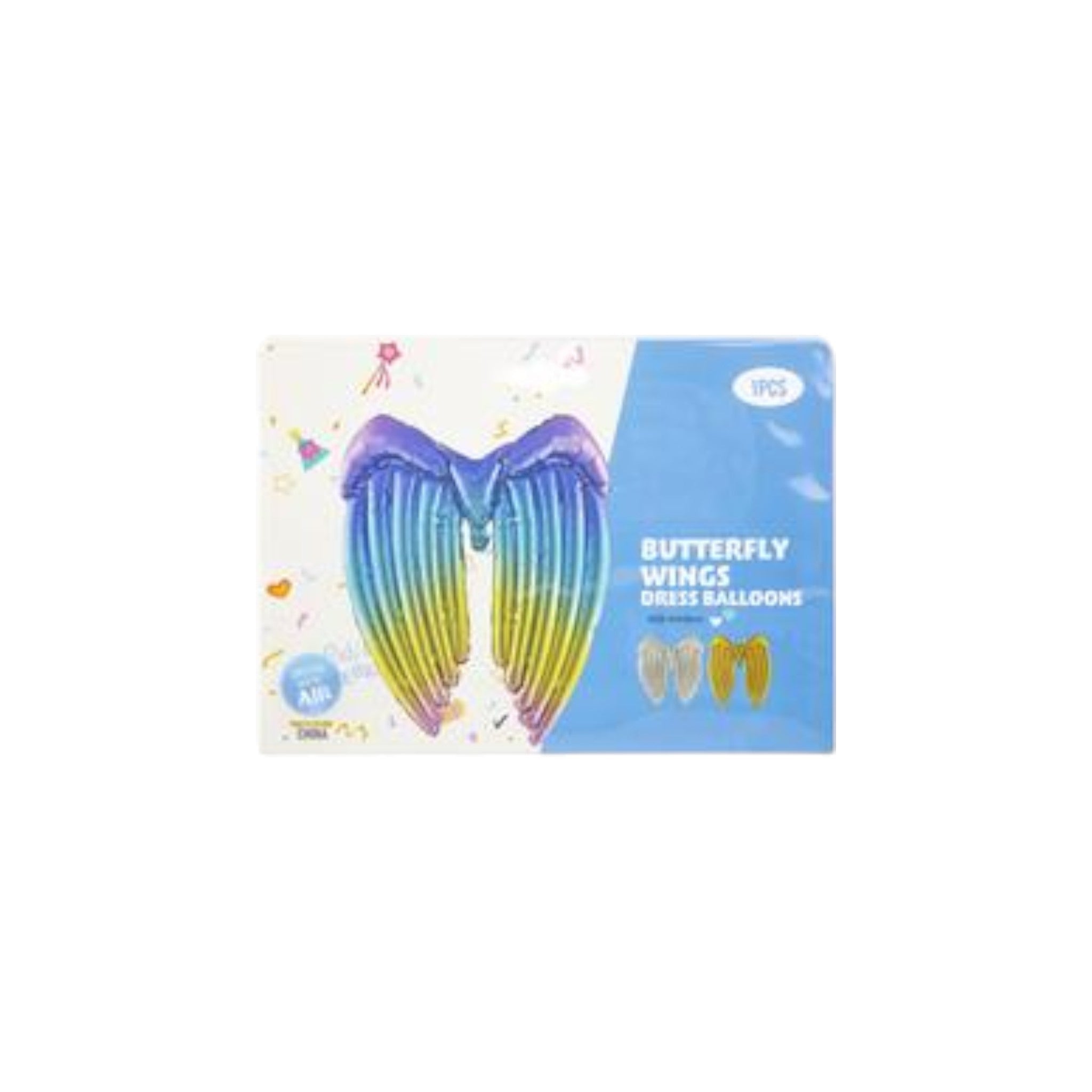 Dress Up Inflatable Wings 1pc