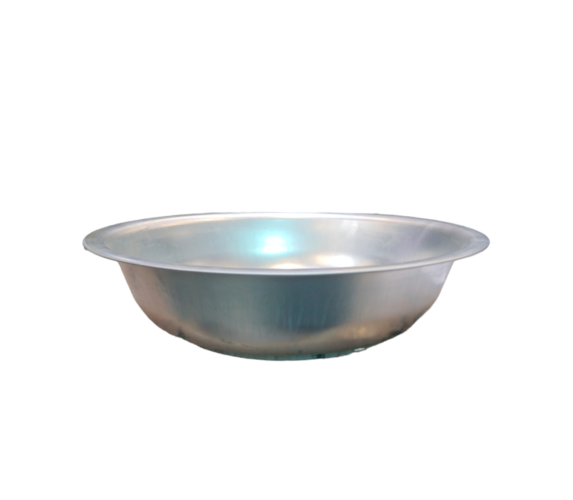 Stainless Steel Metal Silver Bowl 36cm - Light Duty