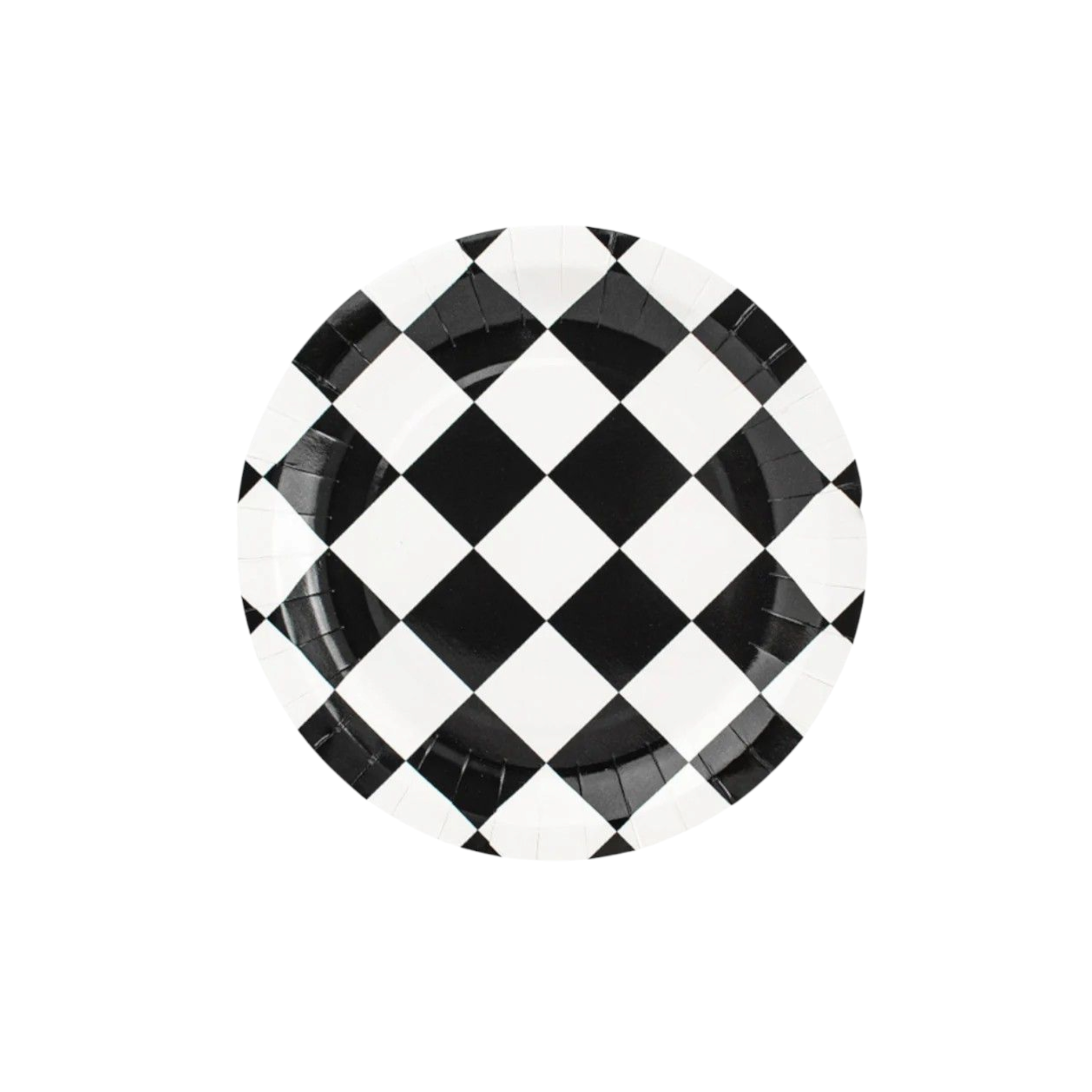 Checkered Design Theme Party Set