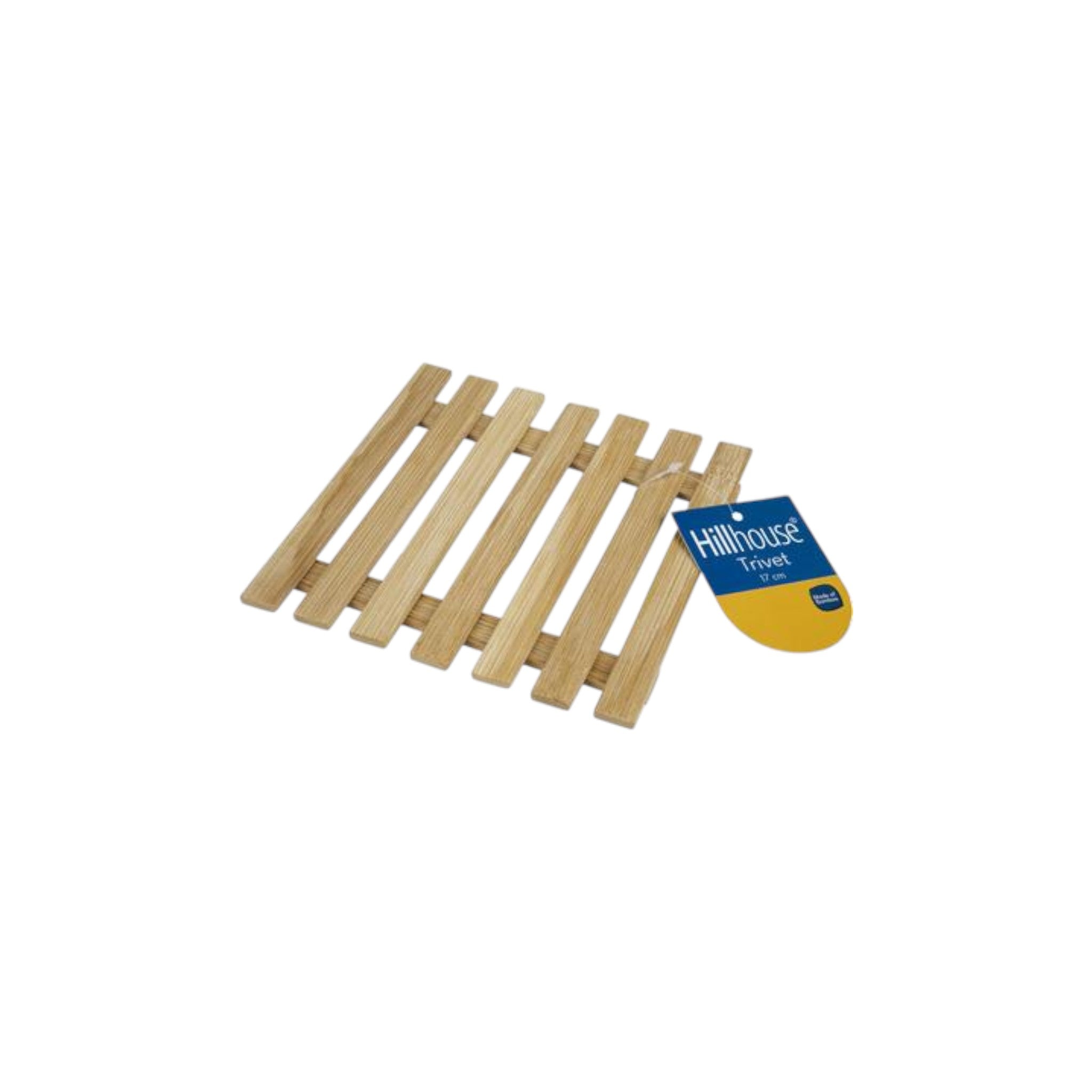Hillhouse Bamboo Kitchen Trivet 17cm