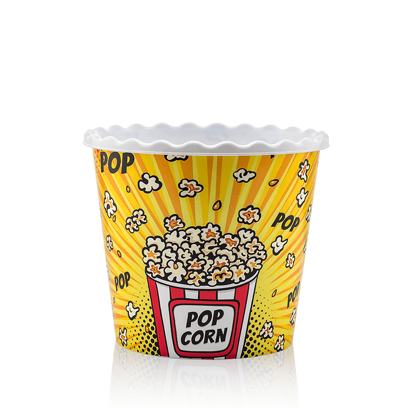 Popcorn Bucket 2.2L Plastic AY-00750